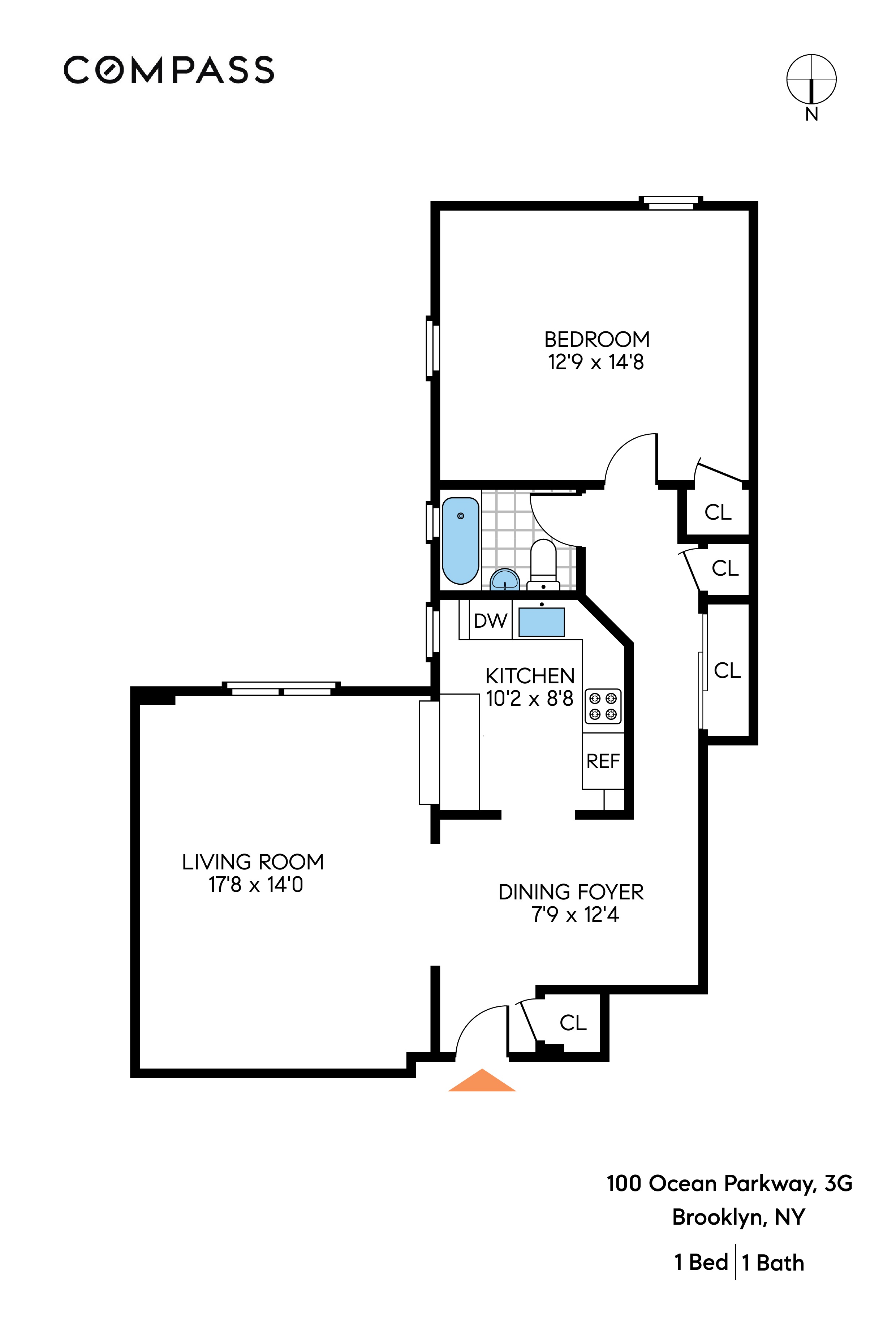 100 Ocean Parkway, Unit 3G Brooklyn, NY 11218 - Photo 12 of 12