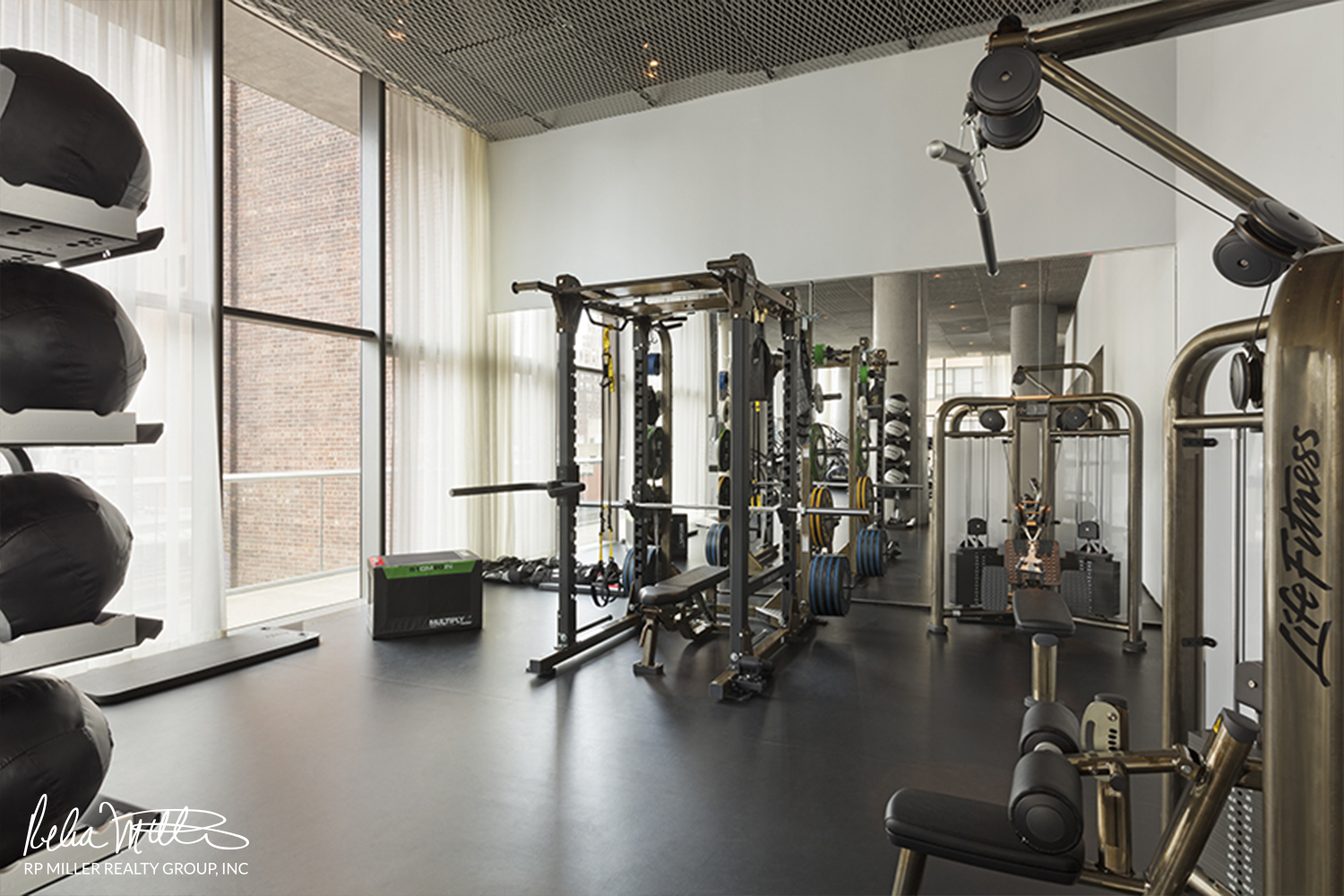 56 Leonard Street, Unit 14BEAST Manhattan, NY 10013 - Photo 29 of 35 a view of a room with gym equipment
