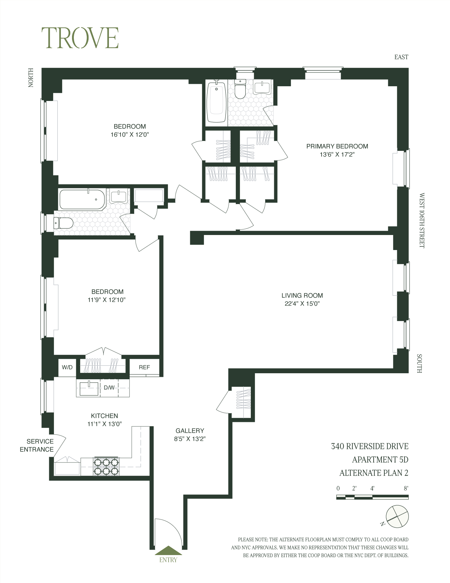 340 Riverside Drive, Unit 5D Manhattan, NY 10025 - Photo 17 of 17