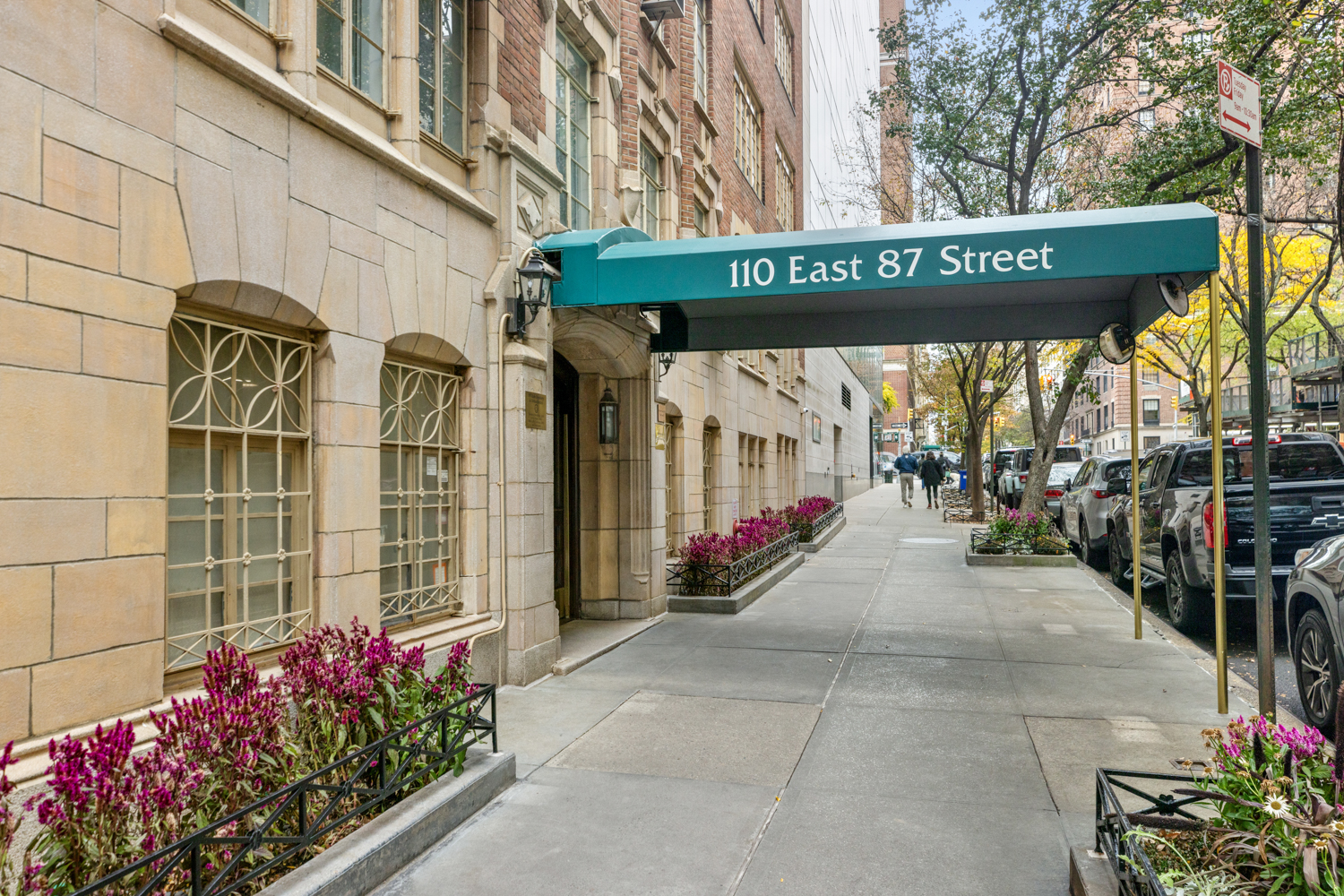 110 East 87th Street, Unit 2C Manhattan, NY 10128 - Photo 12 of 13 a view of a street with sitting area