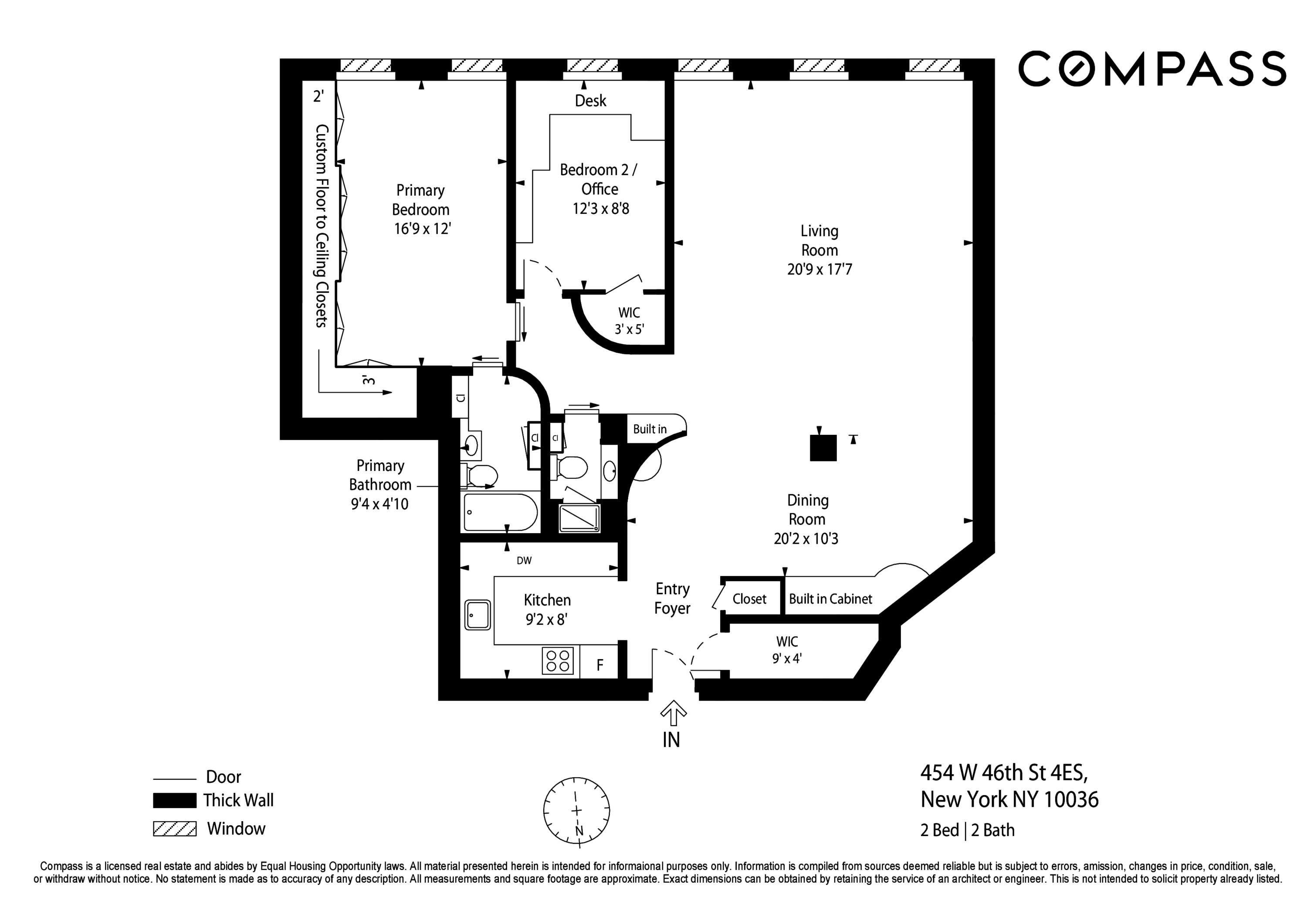 454 West 46th Street, Unit 4ES Manhattan, NY 10036 - Photo 16 of 16