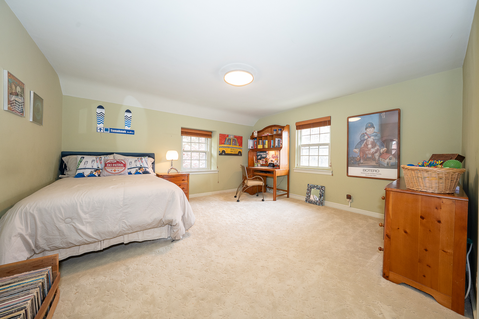 519 Mercer Road Merion Station, PA 19066 - Photo 28 of 58 a bedroom with a bed and wooden floor