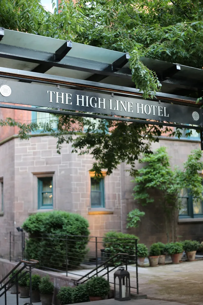 front view of a building