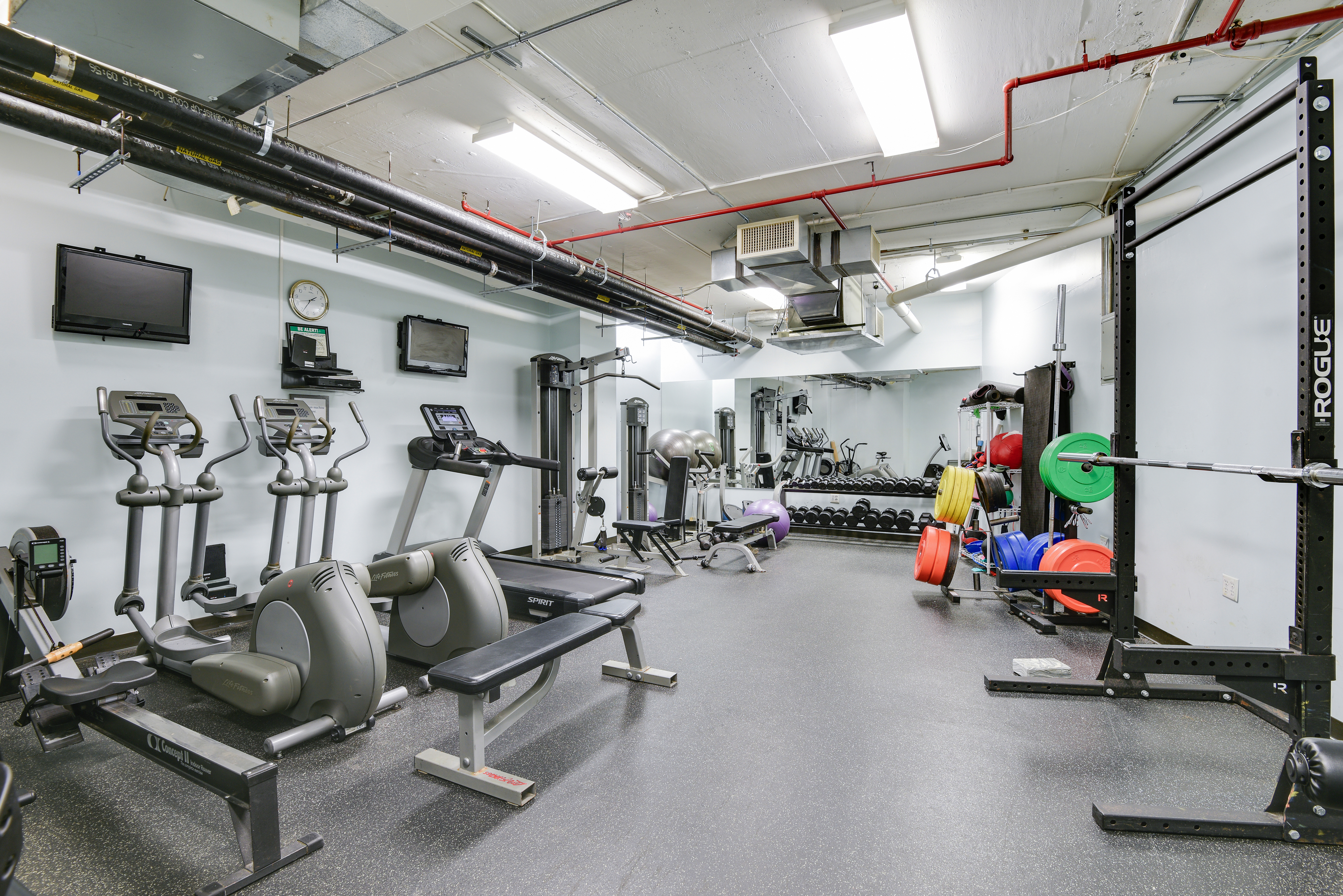 199 Bowery, Unit 11F Manhattan, NY 10002 - Photo 10 of 13 a view of a room with gym equipment