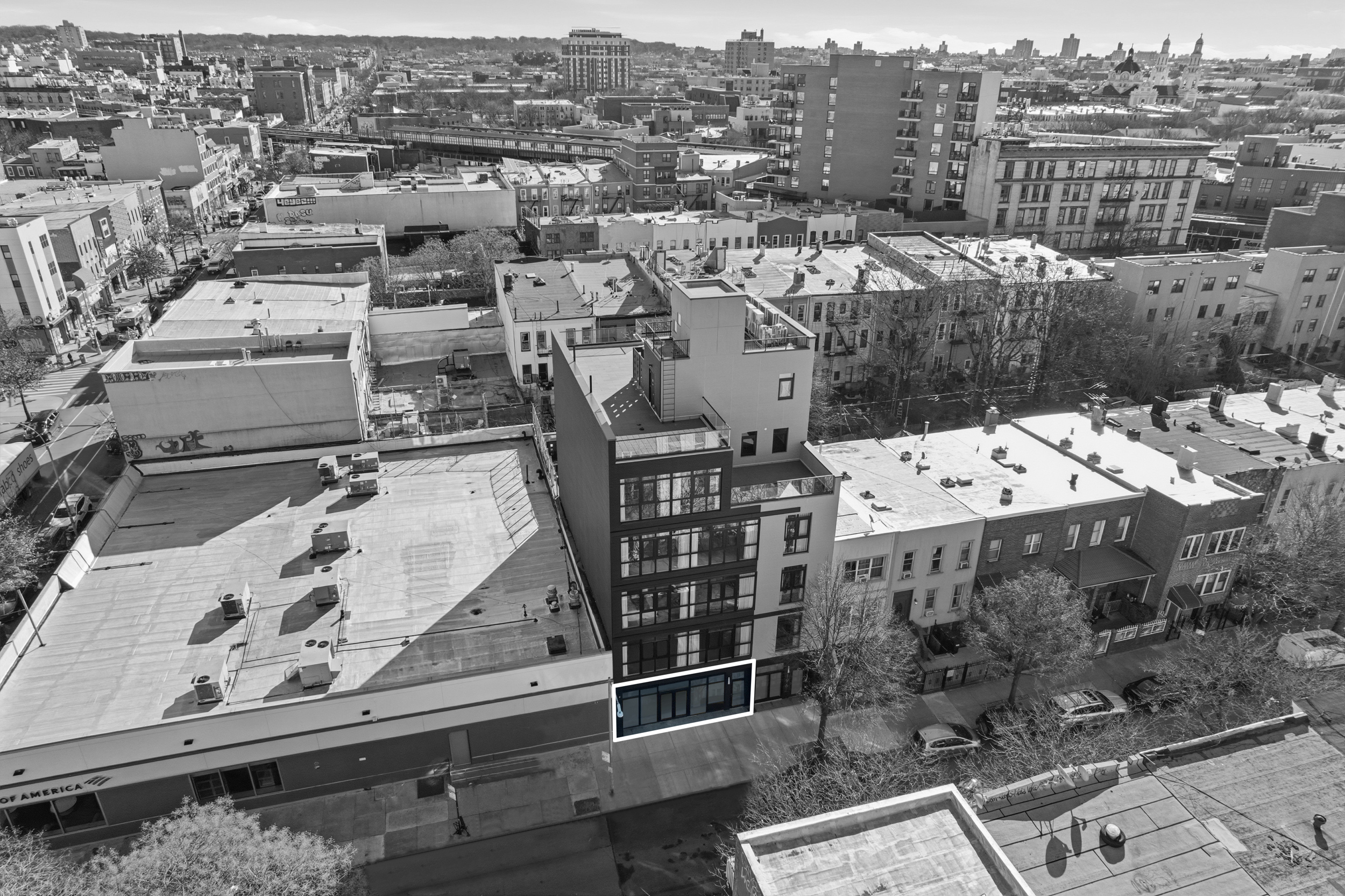 196 Stanhope Street, Unit RETAIL Brooklyn, NY 11237 - Photo 11 of 12 a picture of city view