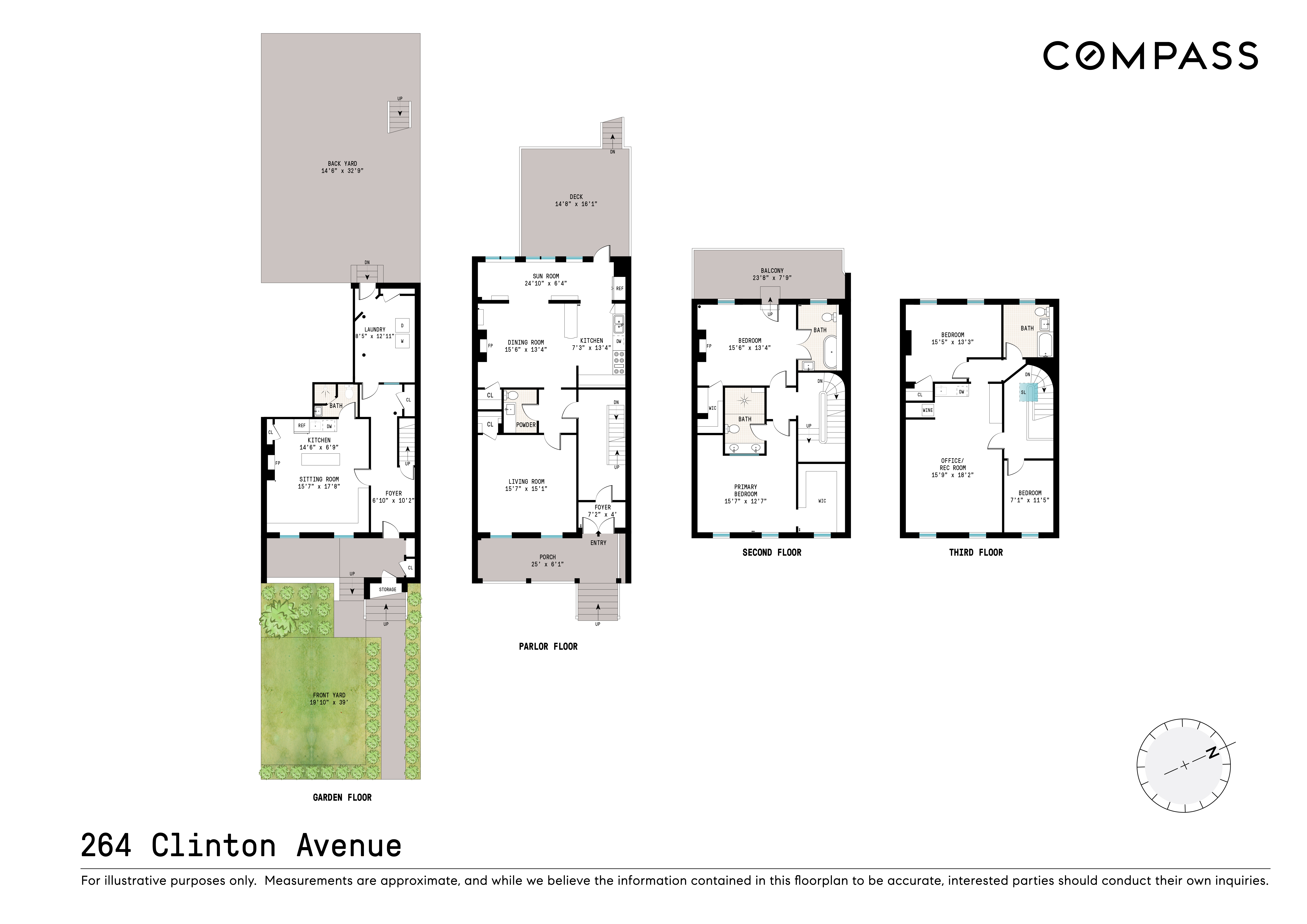 264 Clinton Avenue Brooklyn, NY 11205 - Photo 21 of 21 a picture of a floor plan