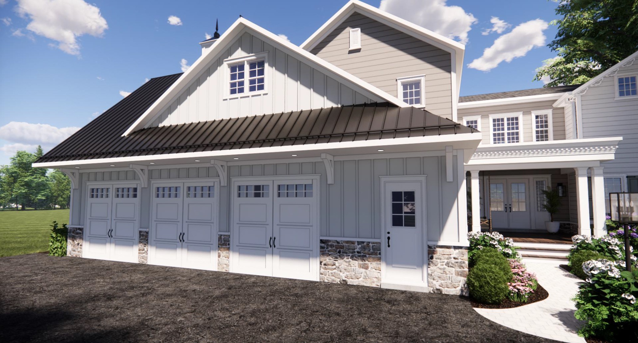 321 Lurgan Road New Hope, PA 18938 - Photo 17 of 30 a front view of a house with a yard