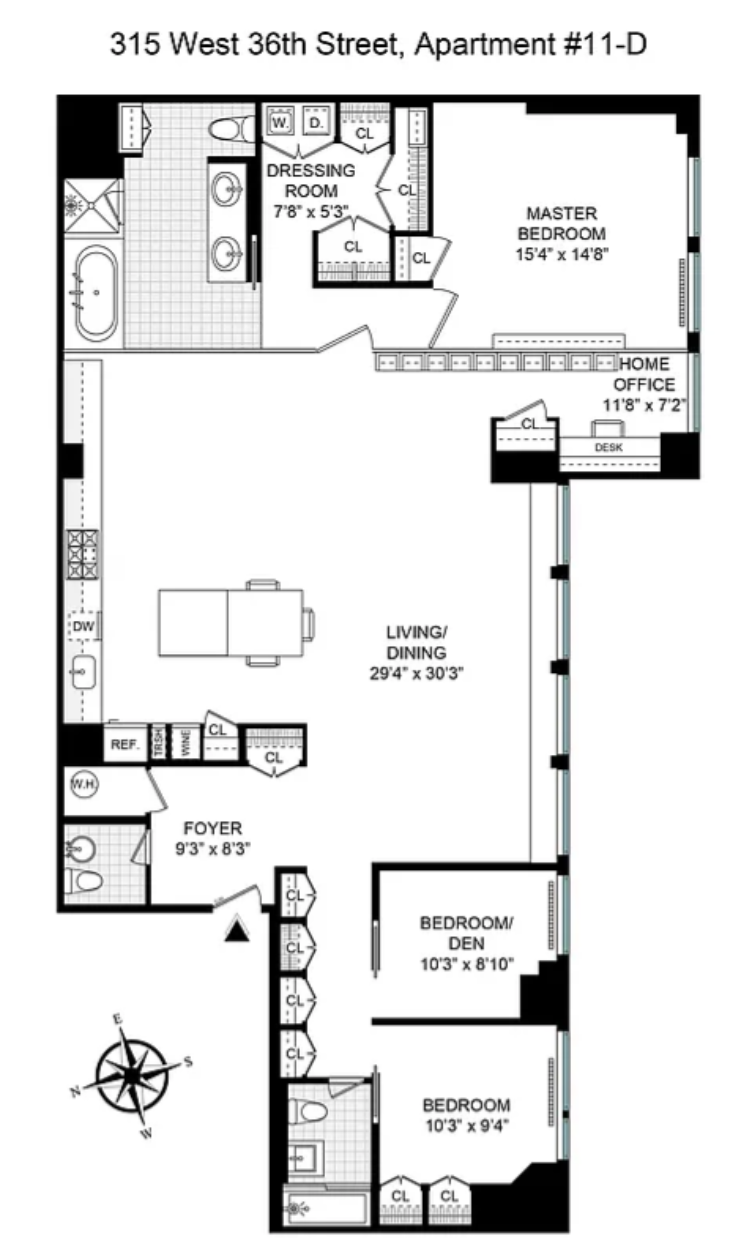 315 West 36th Street, Unit 11D Manhattan, NY 10018 - Photo 10 of 10