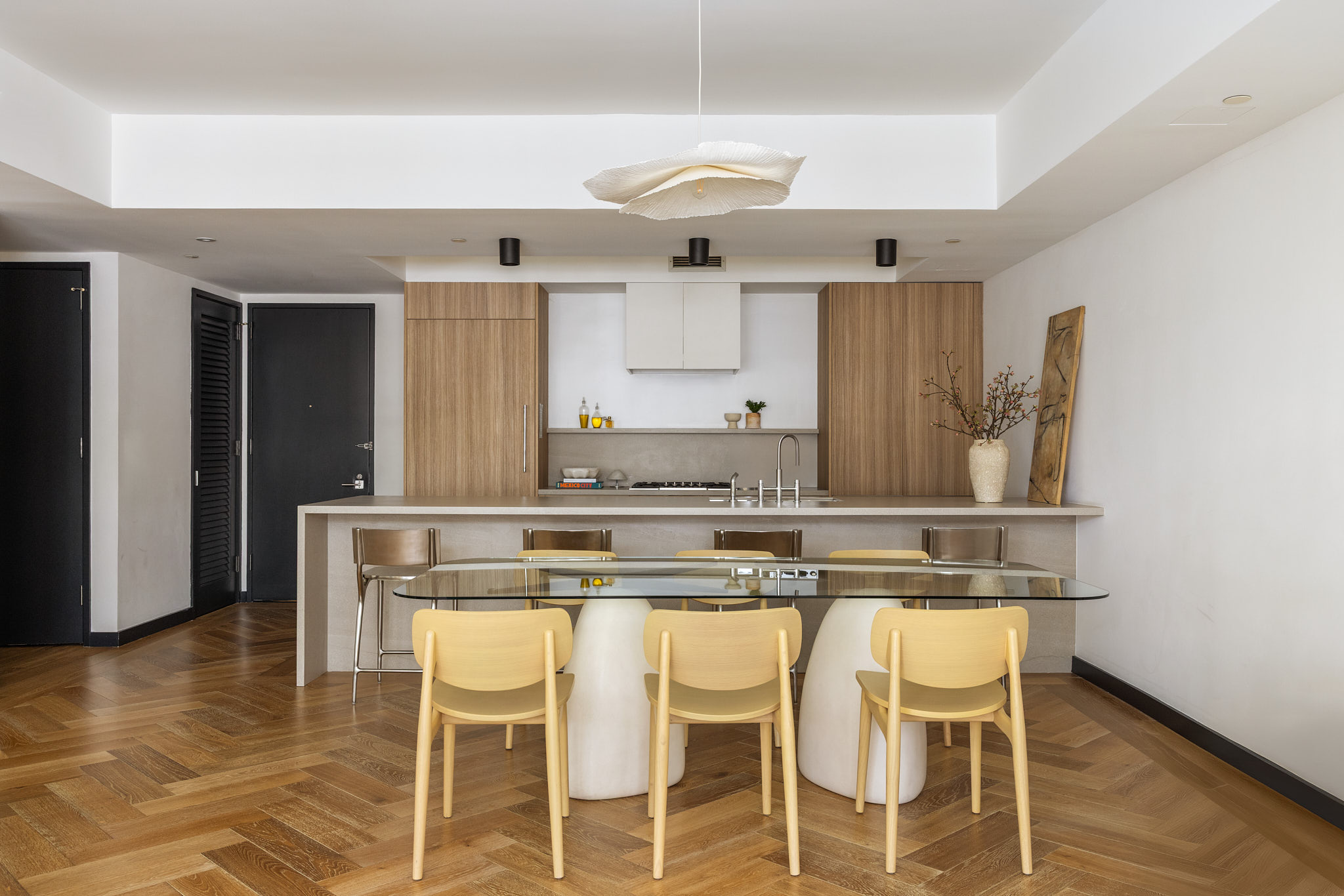 51 Jay Street, Unit 2A Brooklyn, NY 11201 - Photo 4 of 15 a kitchen with a table and chairs in it
