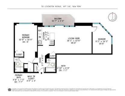 $6,500 | 50 Lexington Avenue, Unit 14E | Flatiron