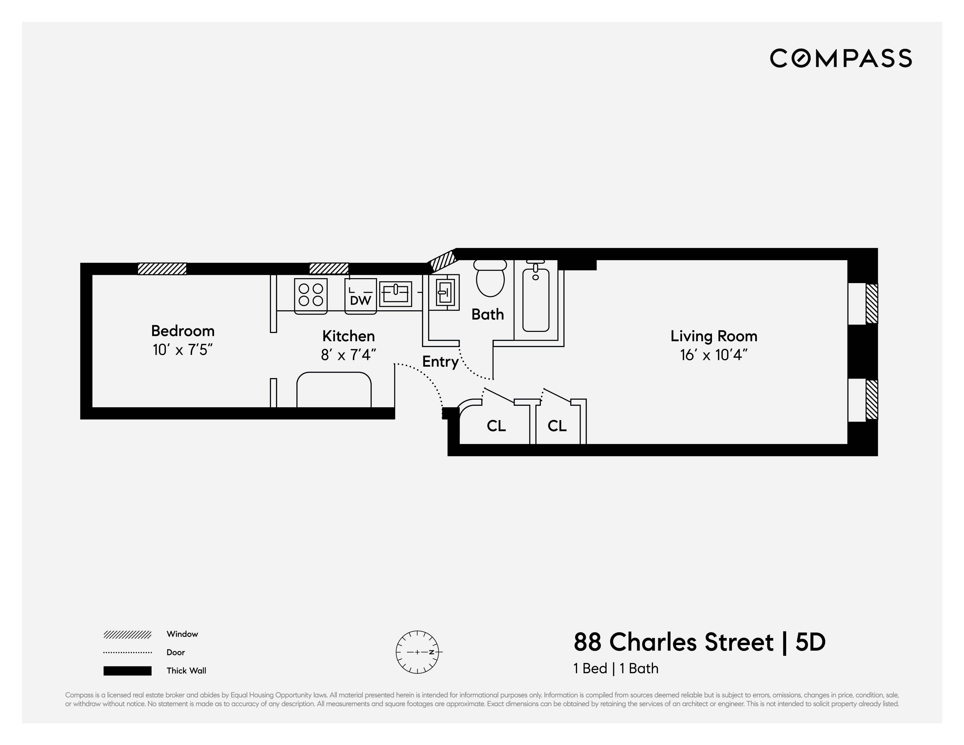 88 Charles Street, Unit 5D Manhattan, NY 10014 - Photo 10 of 11
