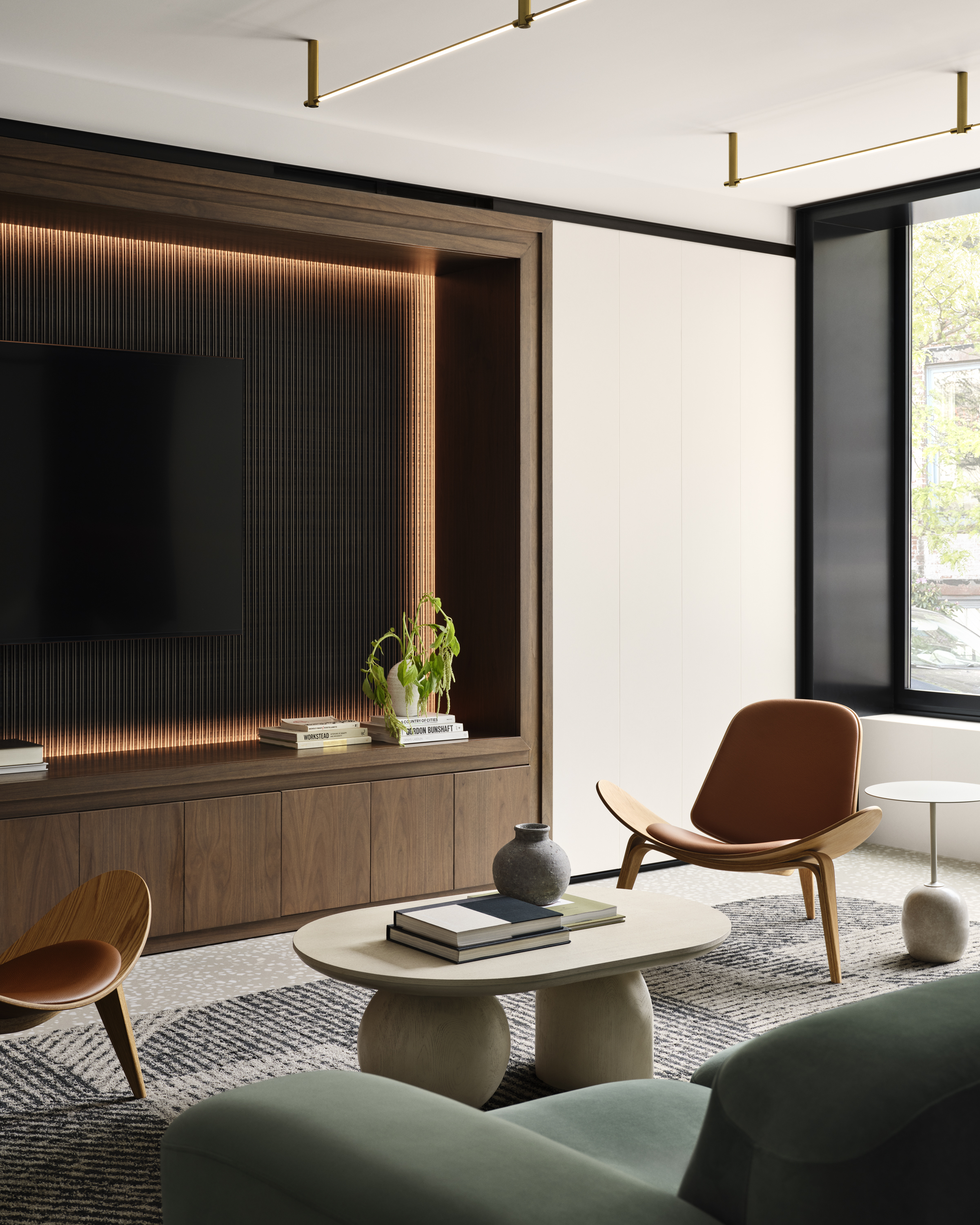 171 North 1st Street, Unit 3K Brooklyn, NY 11211 - Photo 11 of 13 a living room with furniture and a window