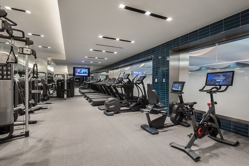 70 Charlton Street, Unit 16C Manhattan, NY 10014 - Photo 23 of 31 a view of a room with gym equipment