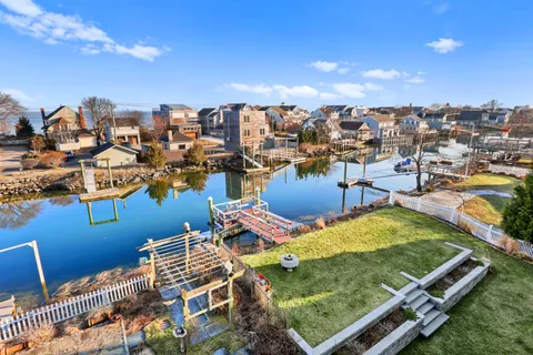 a large brick building with a large windows