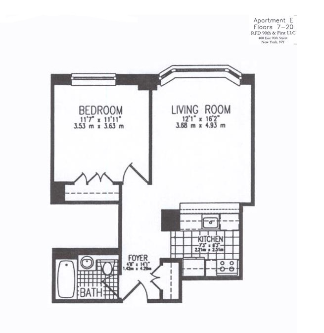 400 East 90th Street, Unit 7E Manhattan, NY 10128 - Photo 12 of 12 unknown