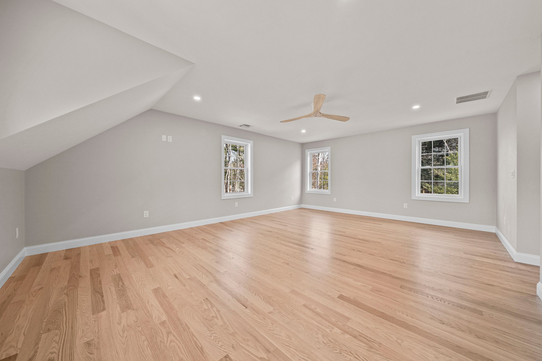 3 Everendon Road Canton, MA 02021 - Photo 18 of 35 a view of an empty room with wooden floor and a window