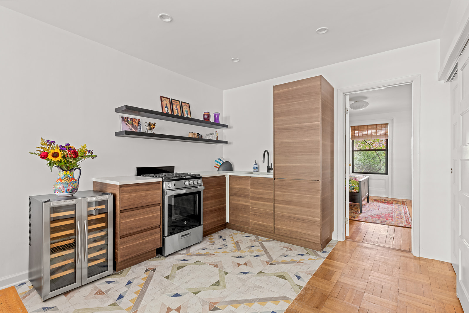 417 6th Street Brooklyn, NY 11215 - Photo 19 of 21 a kitchen with a cabinets and appliances