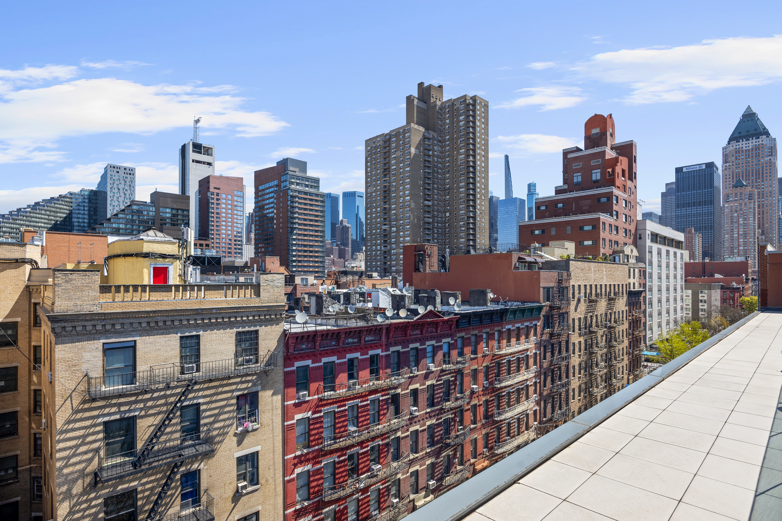 540 West 49th Street, Unit PH1N Manhattan, NY 10019 - Photo 16 of 18 a city view with tall buildings