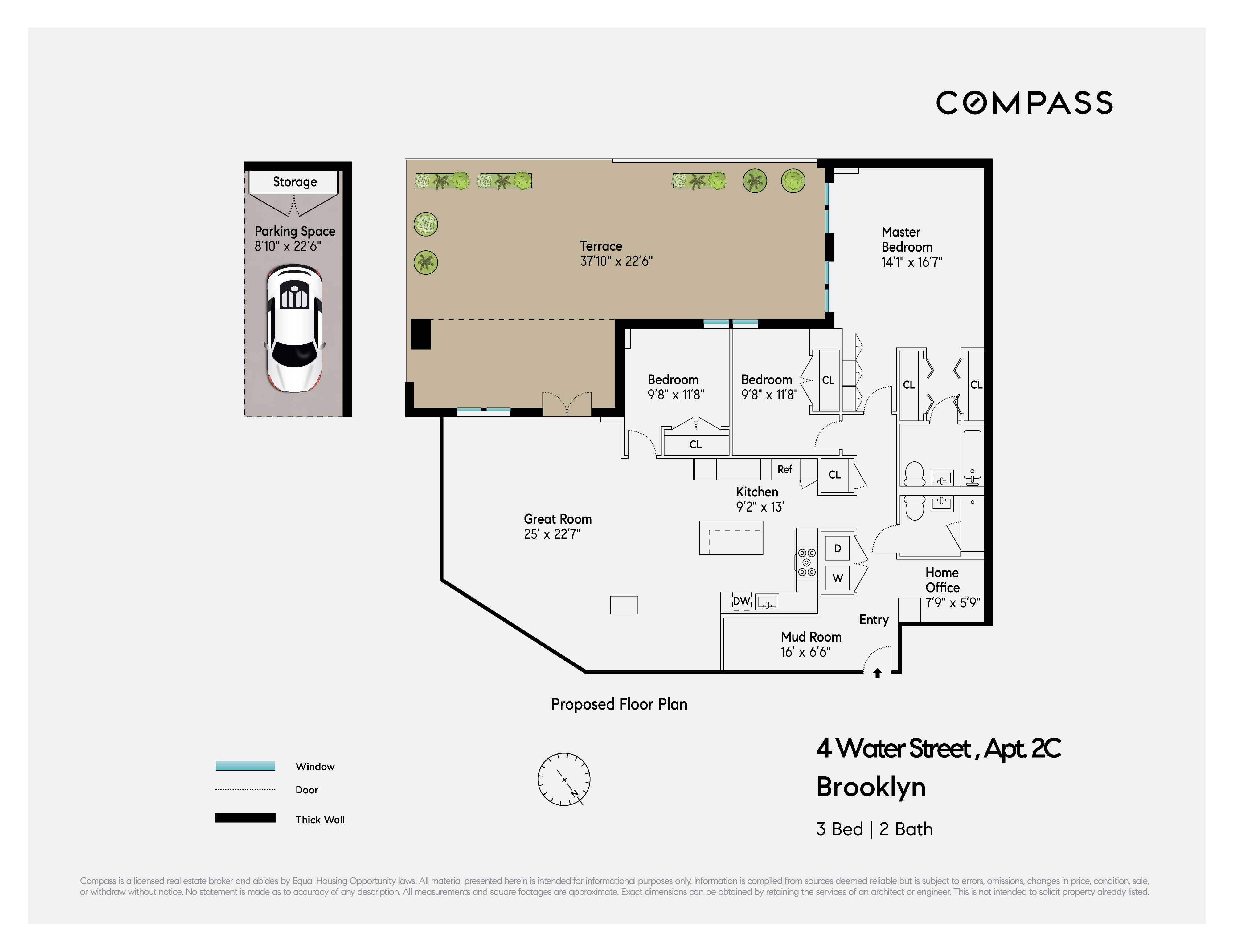 4 Water Street, Unit 2C Brooklyn, NY 11201 - Photo 21 of 21