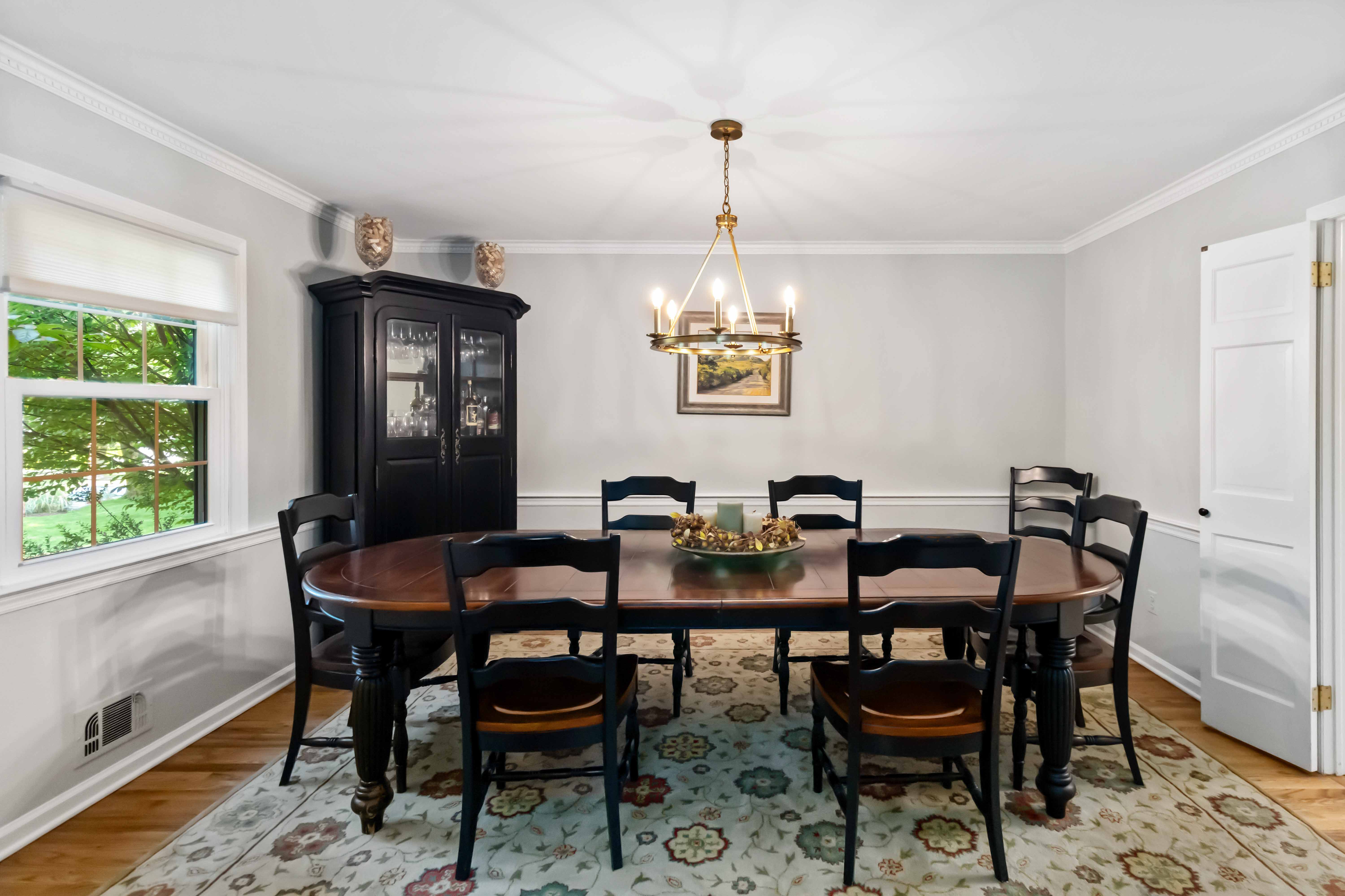 34 Colonial Drive Morristown, NJ 07960 - Photo 10 of 41 a view of a dining room and a table or chairs