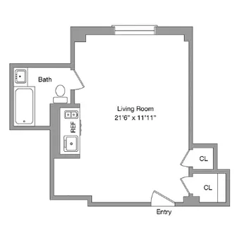 $275,000 | 45 Tudor City Place, Unit 1808 | Midtown East