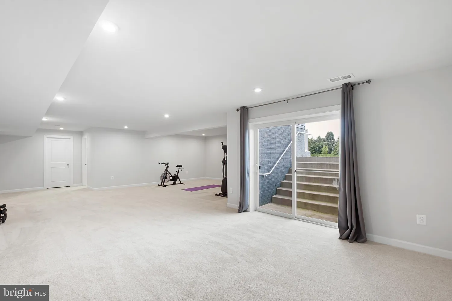 a view of empty room