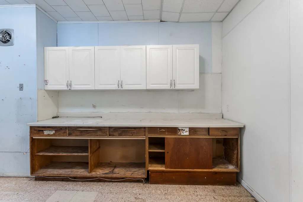 a view of empty room