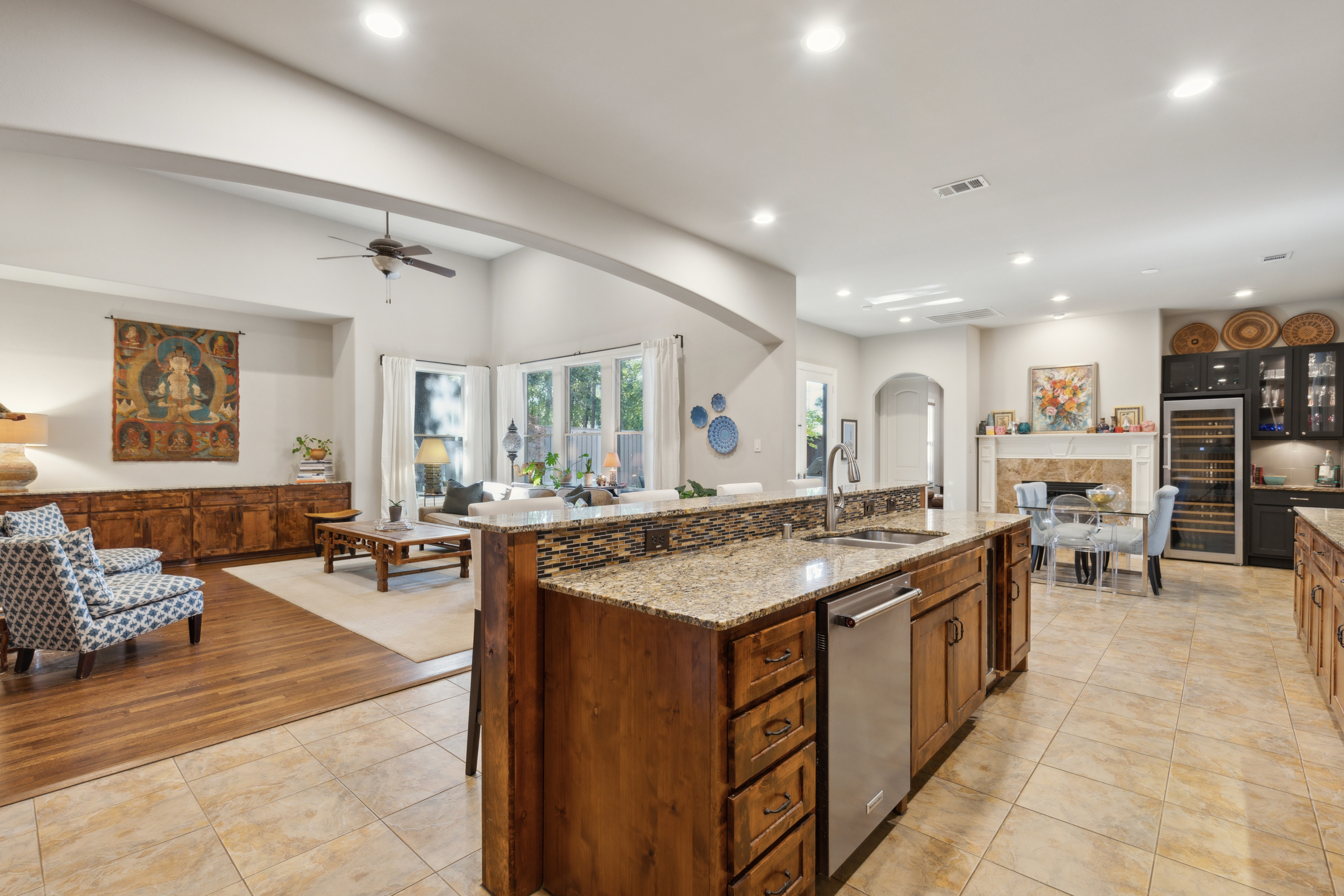 8411 Midway Road Dallas, TX 75209 - Photo 15 of 29 a kitchen with lots of counter top space