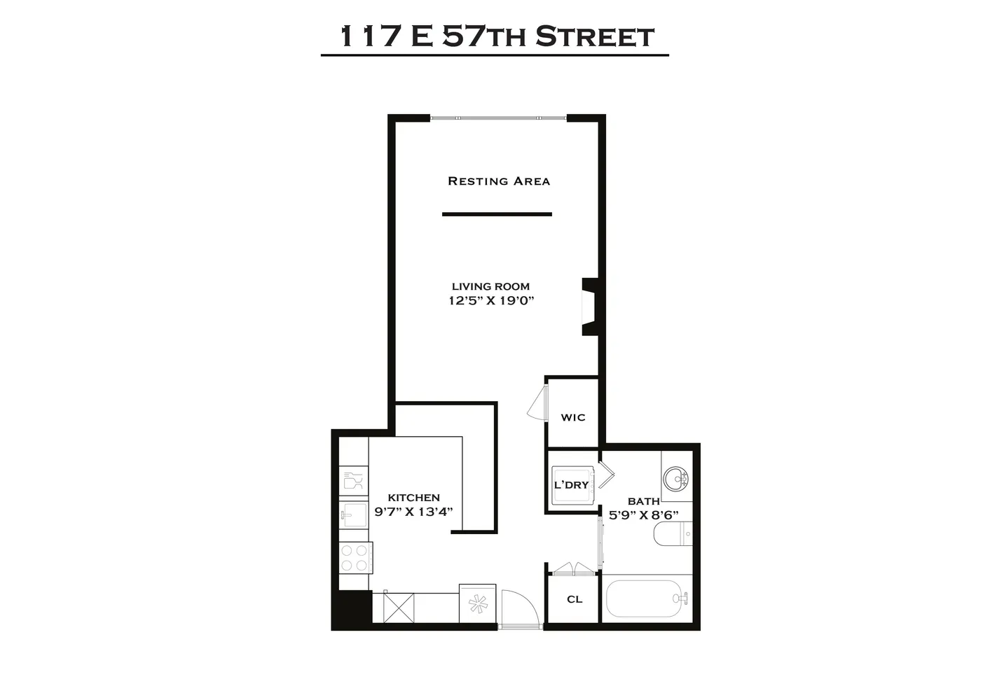 $875,000 | 117 East 57th Street, Unit 20F | Midtown East