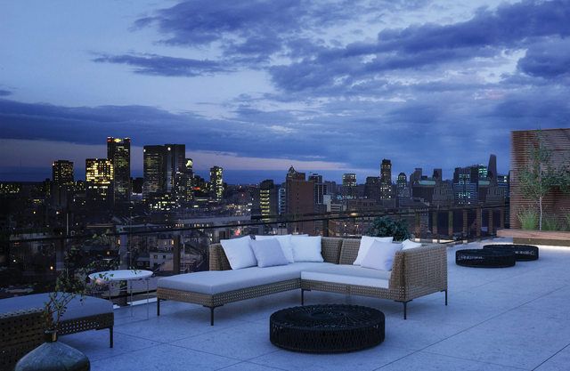 319 Schermerhorn Street, Unit 11B Brooklyn, NY 11217 - Photo 10 of 15 a view of a terrace with couches and potted plants