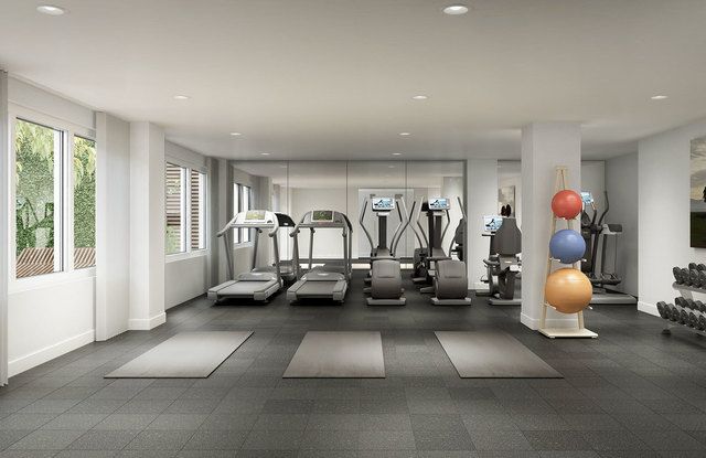 12 East 88th Street, Unit 8A Manhattan, NY 10128 - Photo 16 of 19 a view of a room with gym equipment
