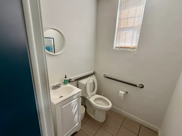 a view of a car garage