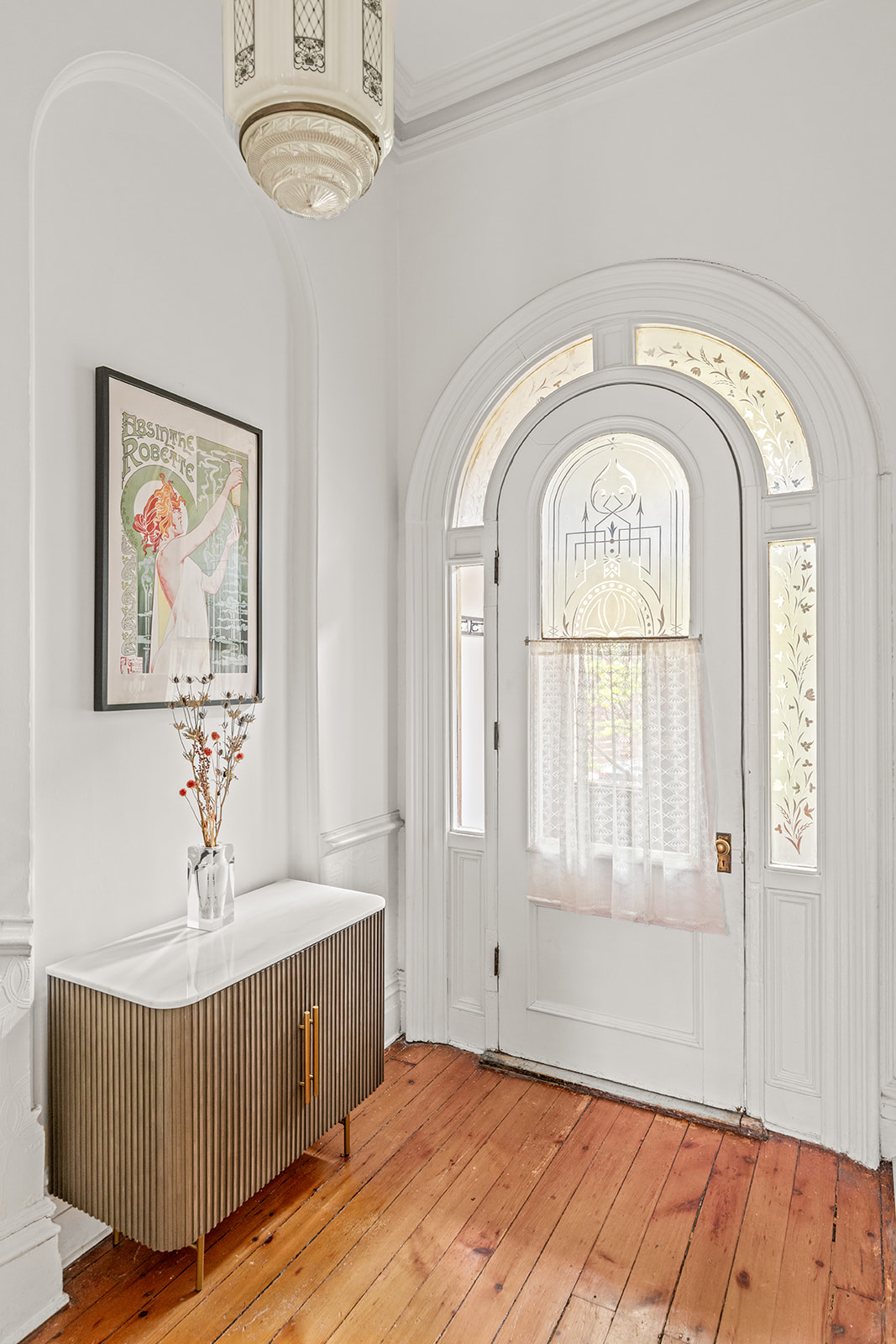 417 6th Street Brooklyn, NY 11215 - Photo 10 of 21 a view of a bedroom with wooden floor
