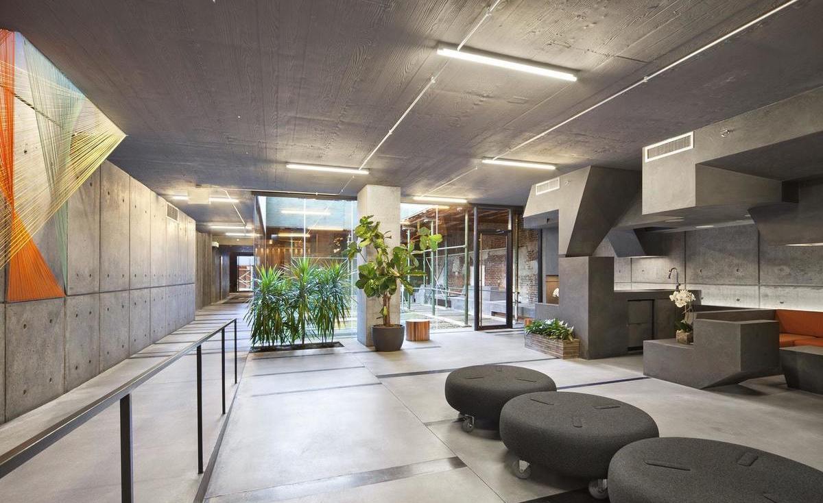 205 Water Street, Unit 2E Brooklyn, NY 11201 - Photo 8 of 12 a lobby with furniture and potted plant