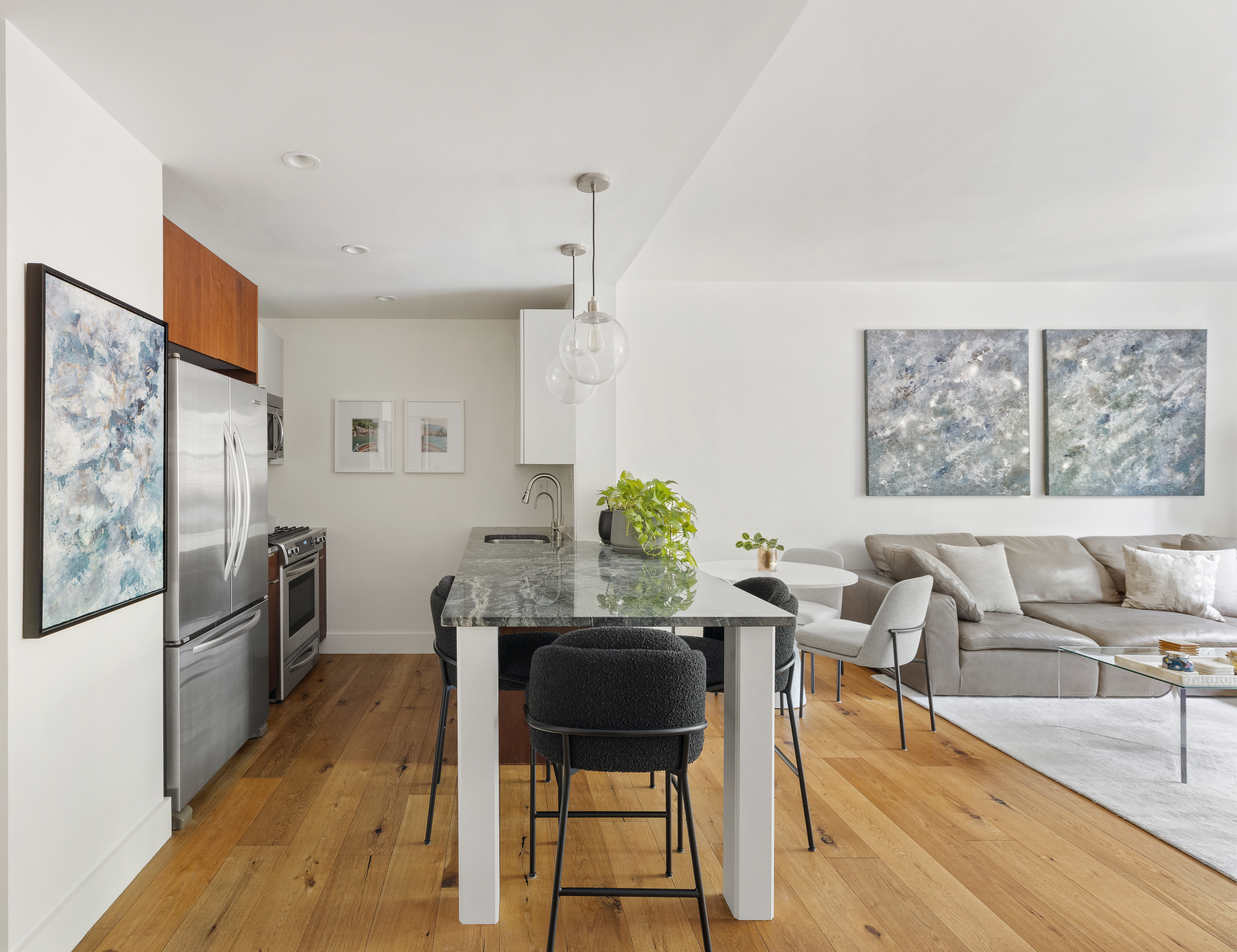 110 Warren Street, Unit B203 Brooklyn, NY 11201 - Photo 2 of 10 a dining room with furniture and window