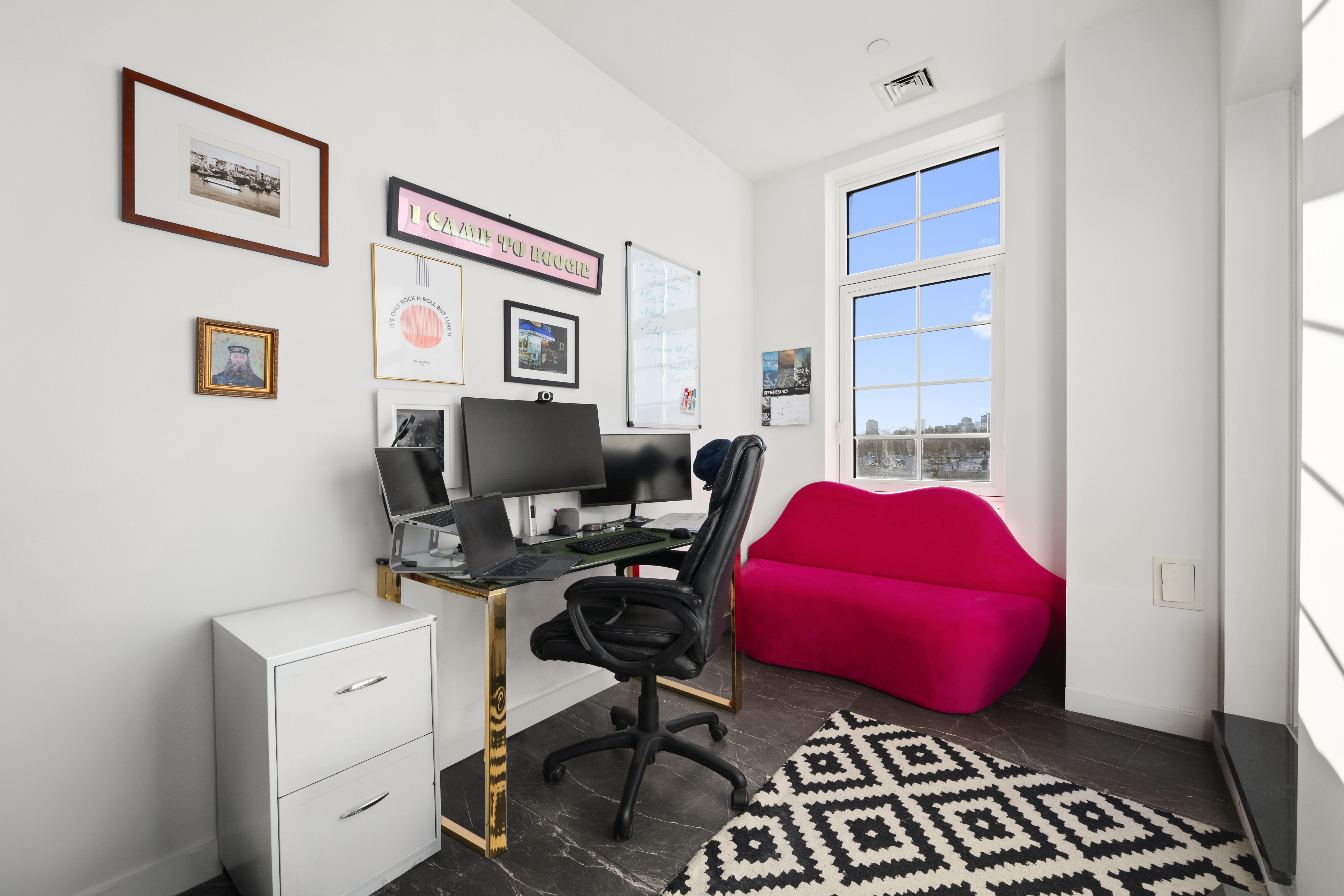 278 Nassau Avenue, Unit 3B Brooklyn, NY 11222 - Photo 7 of 12 a view of a workspace with a window