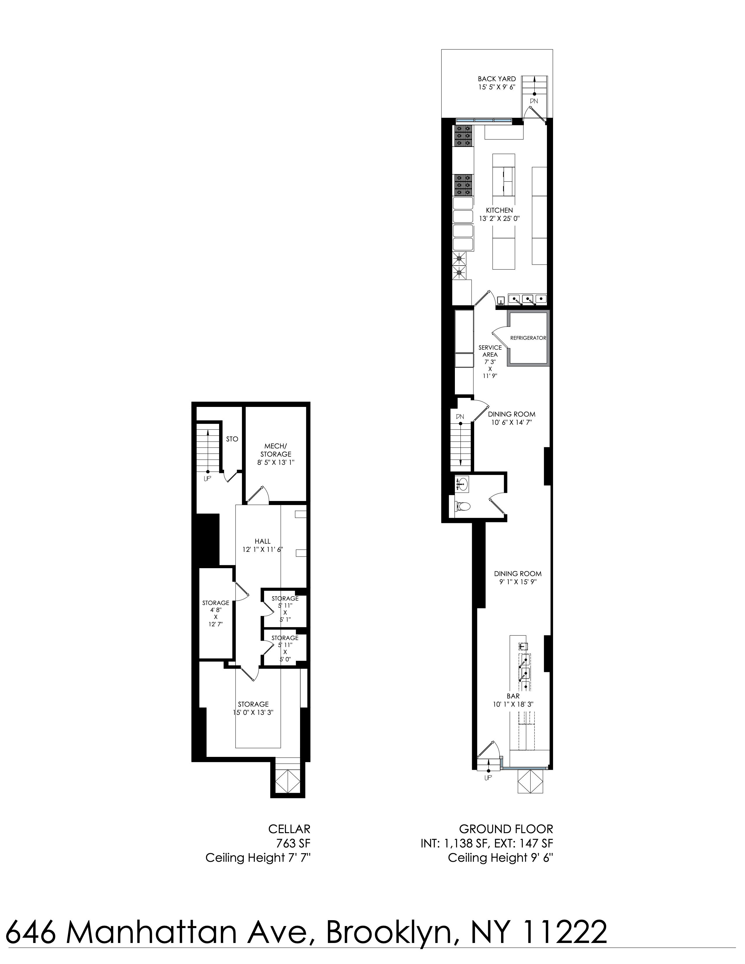 Wyckoff Avenue Brooklyn, NY 11237 - Photo 9 of 9 a picture of a floor plan