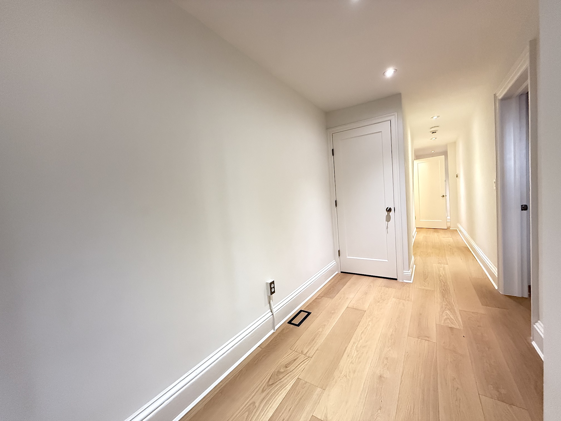 424 Pacific Street, Unit GARDEN Brooklyn, NY 11217 - Photo 12 of 16 a view of a room with wooden floor and a ceiling fan