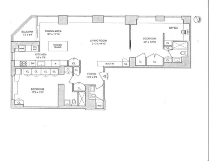 $1,575,000 | 236 East 47th Street, Unit 27DE | Midtown East