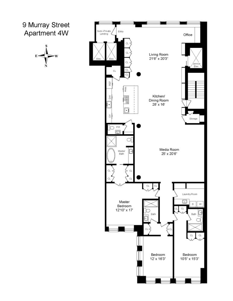 9 Murray Street, Unit 4W Manhattan, NY 10007 - Photo 15 of 15