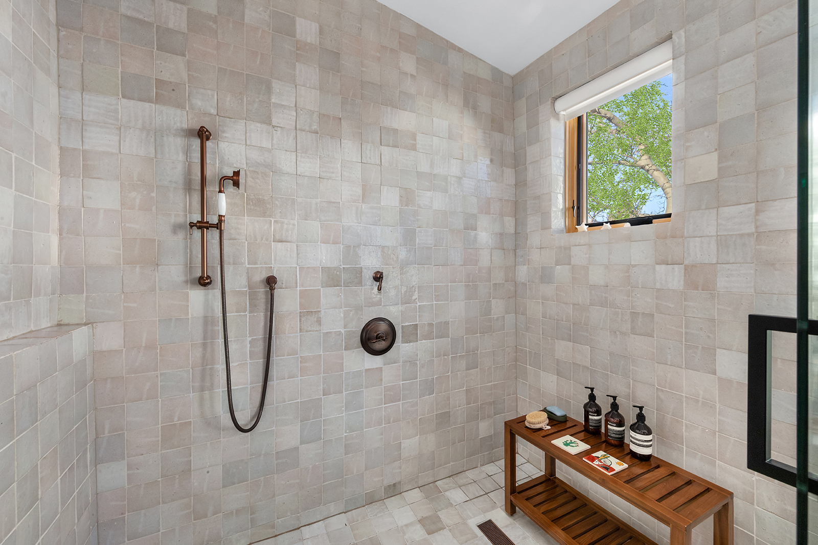 683 Leonard Street Brooklyn, NY 11222 - Photo 15 of 25 a bathroom with a shower