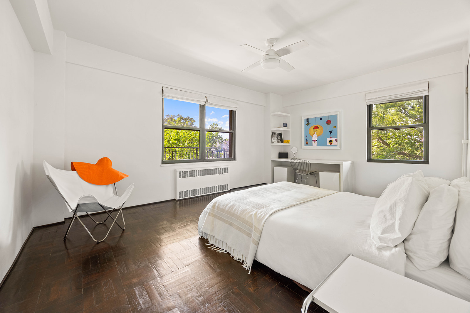 303 Beverley Road, Unit 3H Brooklyn, NY 11218 - Photo 6 of 11 a bedroom with a bed and a window