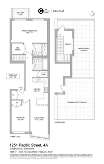 $1,199,000 | 1251 Pacific Street, Unit 4A | Crown Heights