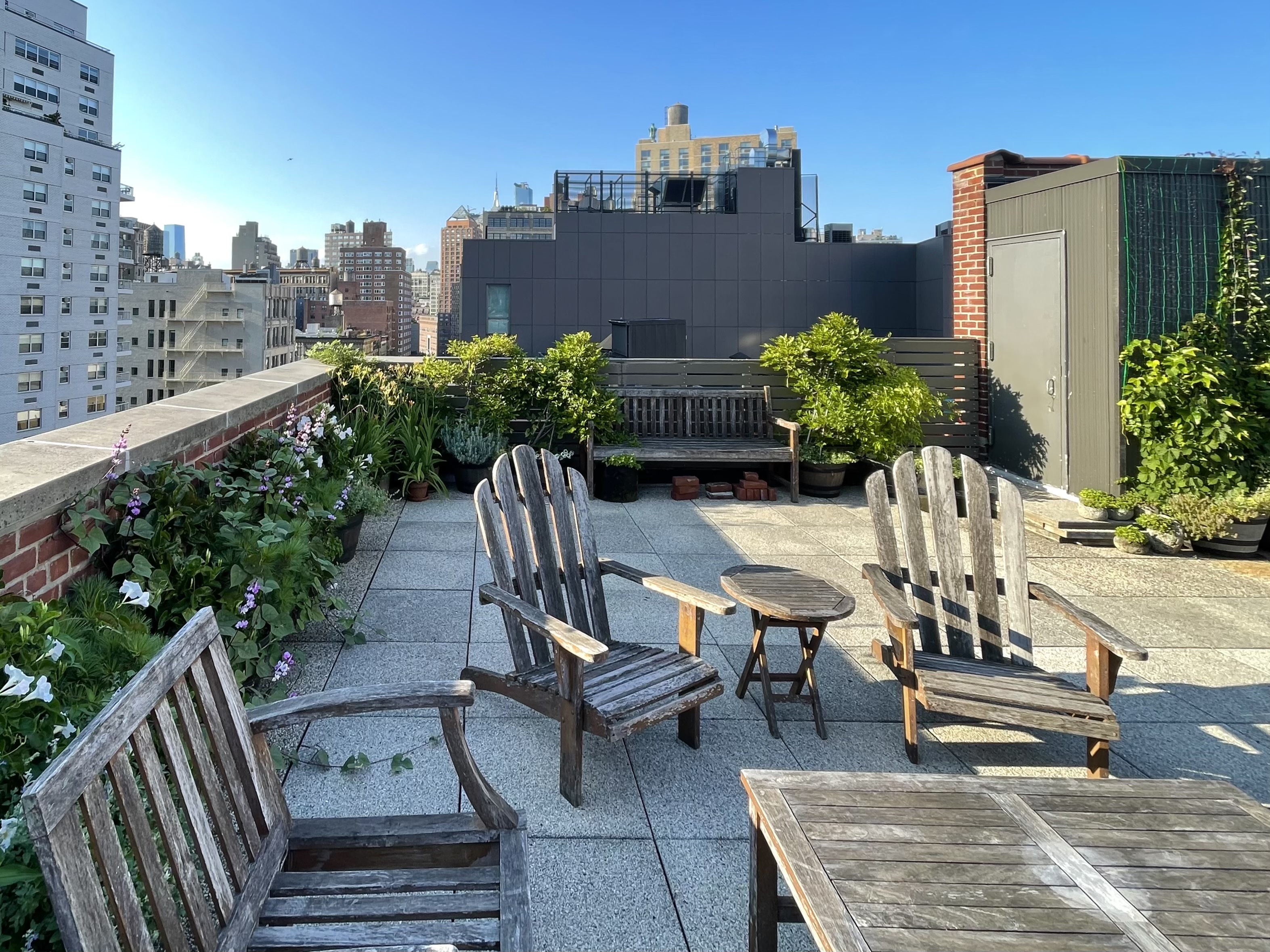 59 4th Avenue, Unit 2B Manhattan, NY 10003 - Photo 11 of 14 a view of a terrace with sitting area