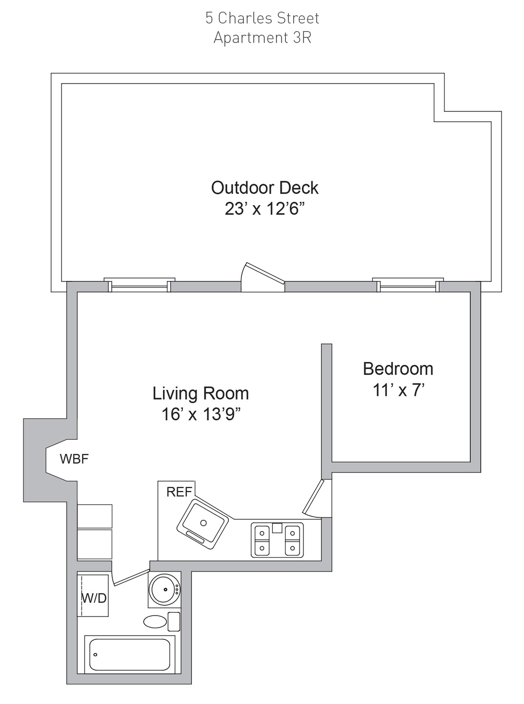 5 Charles Street, Unit 3R Manhattan, NY 10014 - Photo 14 of 14