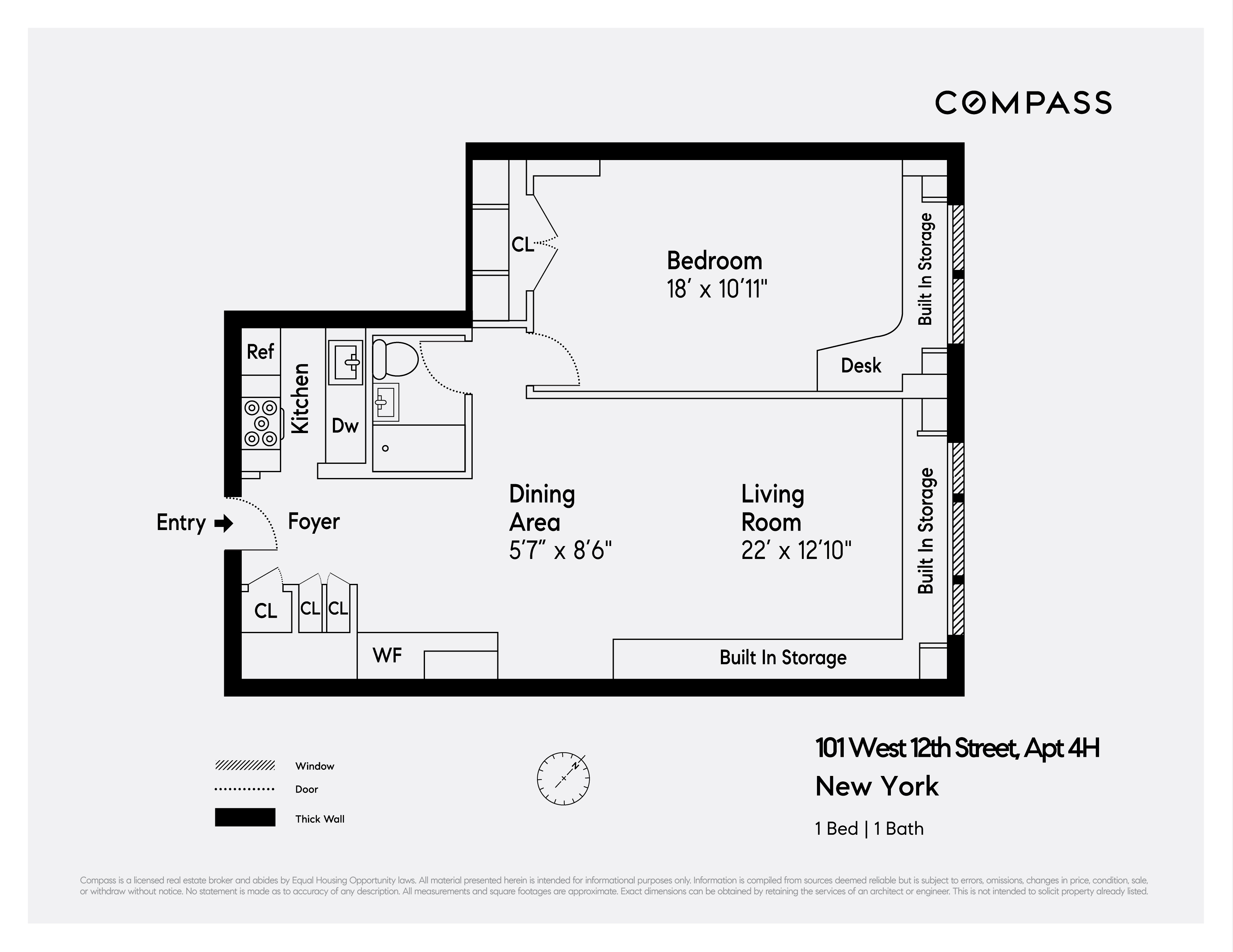 101 West 12th Street, Unit 4H Manhattan, NY 10011 - Photo 6 of 6