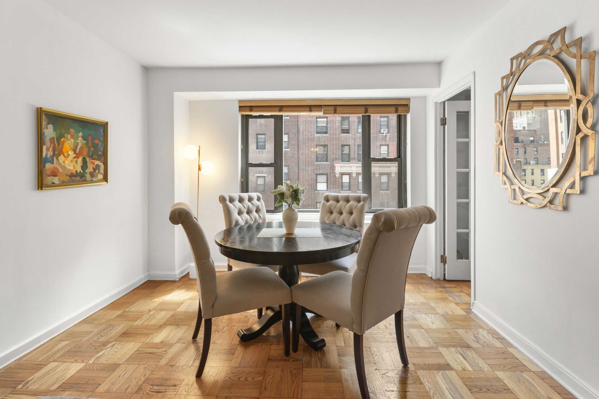310 Lexington Avenue, Unit 9F Manhattan, NY 10016 - Photo 2 of 13 a dining room with furniture and window