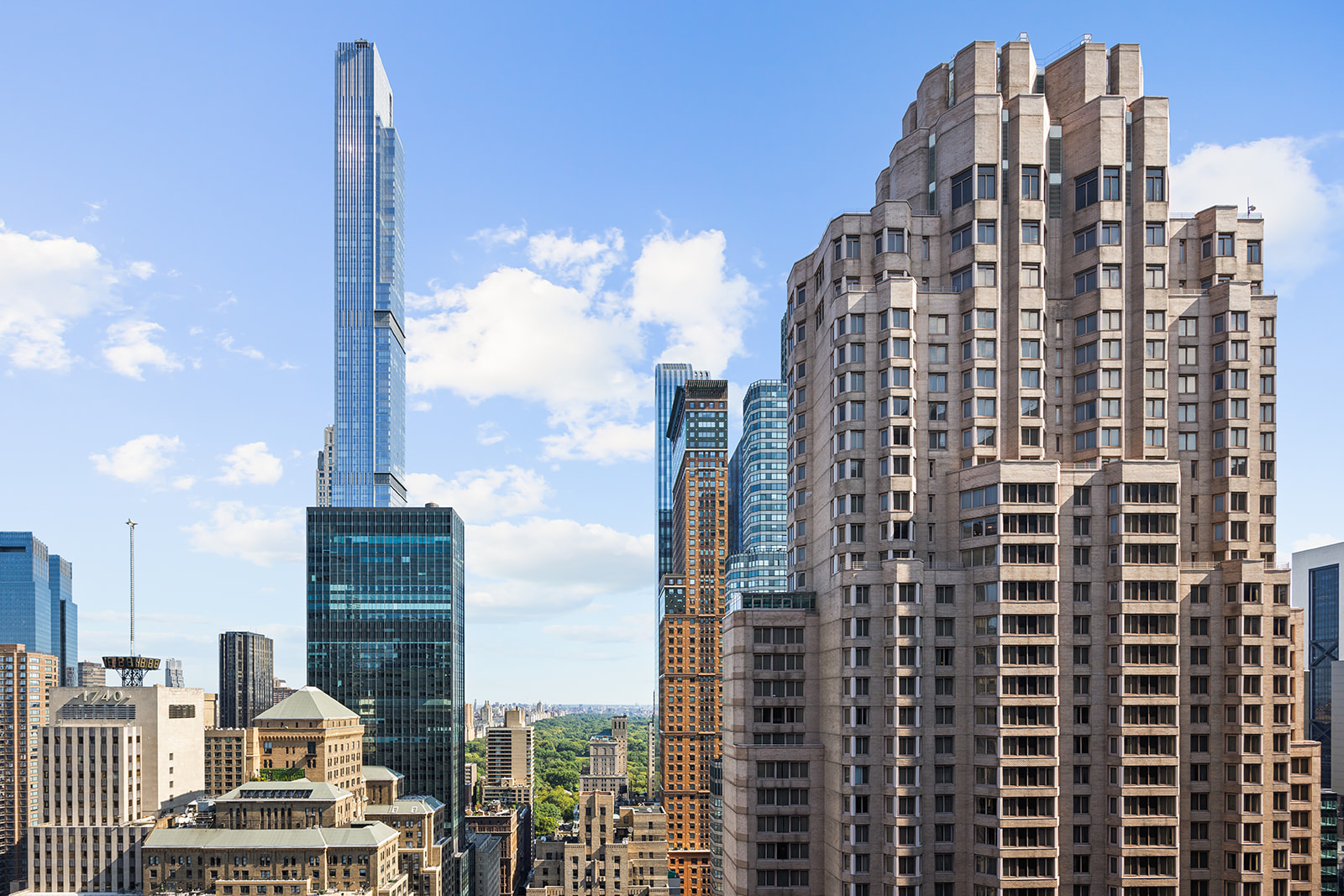 159 West 53rd Street, Unit 27H Manhattan, NY 10019 - Photo 12 of 15 a city view with tall building