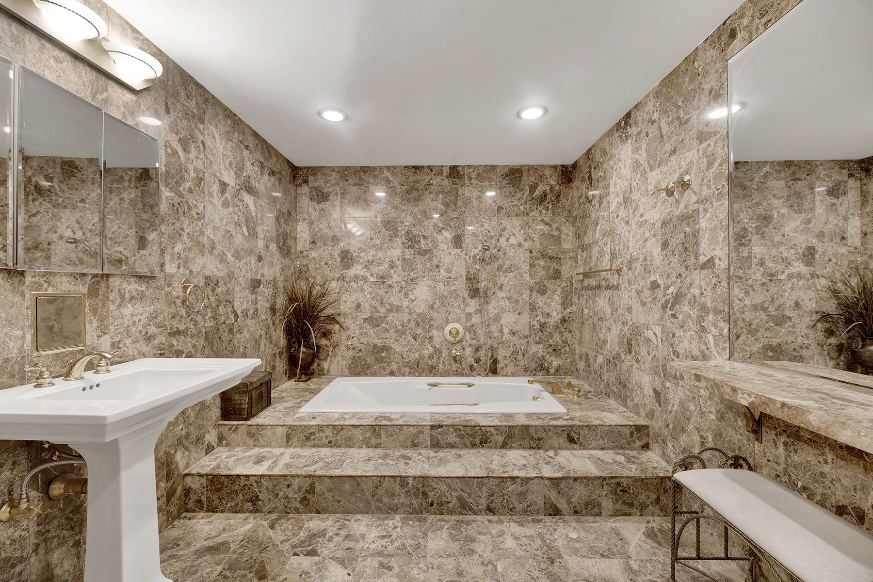 142-15 Newport Avenue Queens, NY 11694 - Photo 32 of 72 a bathroom with a sink and a mirror