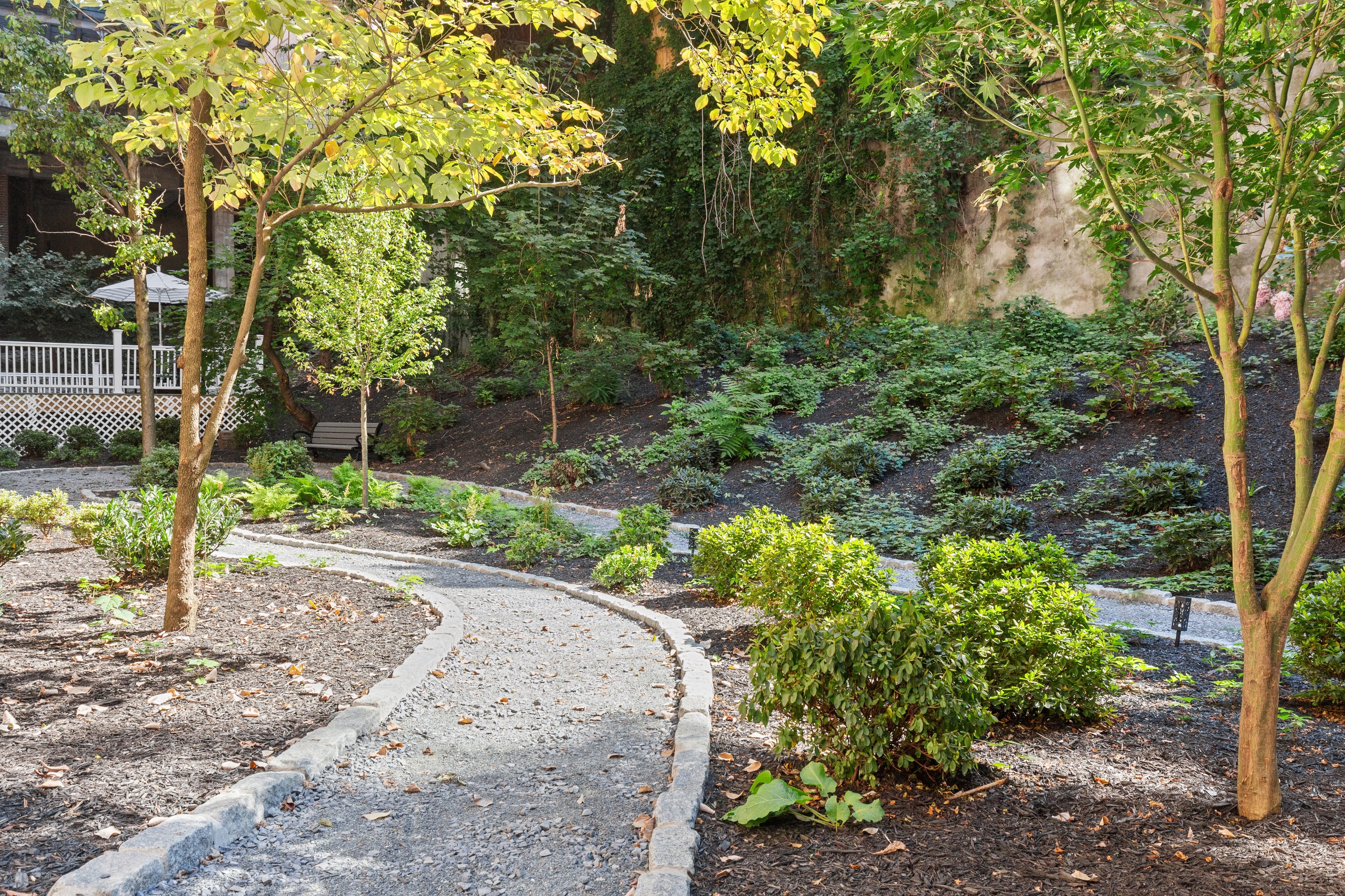 158-18 Riverside Drive West, Unit 2M Manhattan, NY 10032 - Photo 10 of 21 a view of a garden with plants